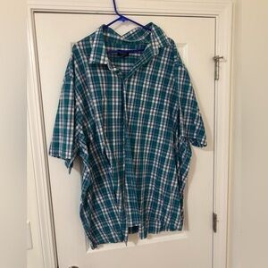 Harbor bay big and tall casual button down